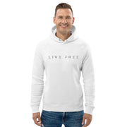 LIVE FREE® - Unisex Organic Pullover Hoodie