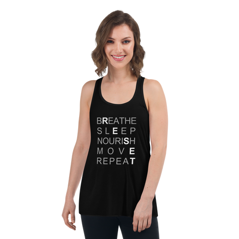 RESET - Women's Flowy Racerback Tank